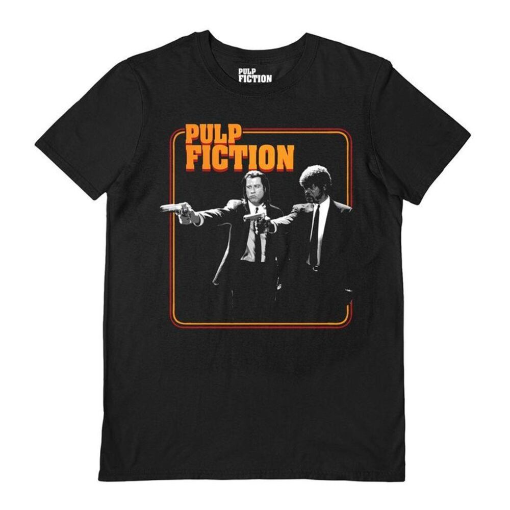 Pulp Fiction Unisex Adult Guns T-Shirt / Black